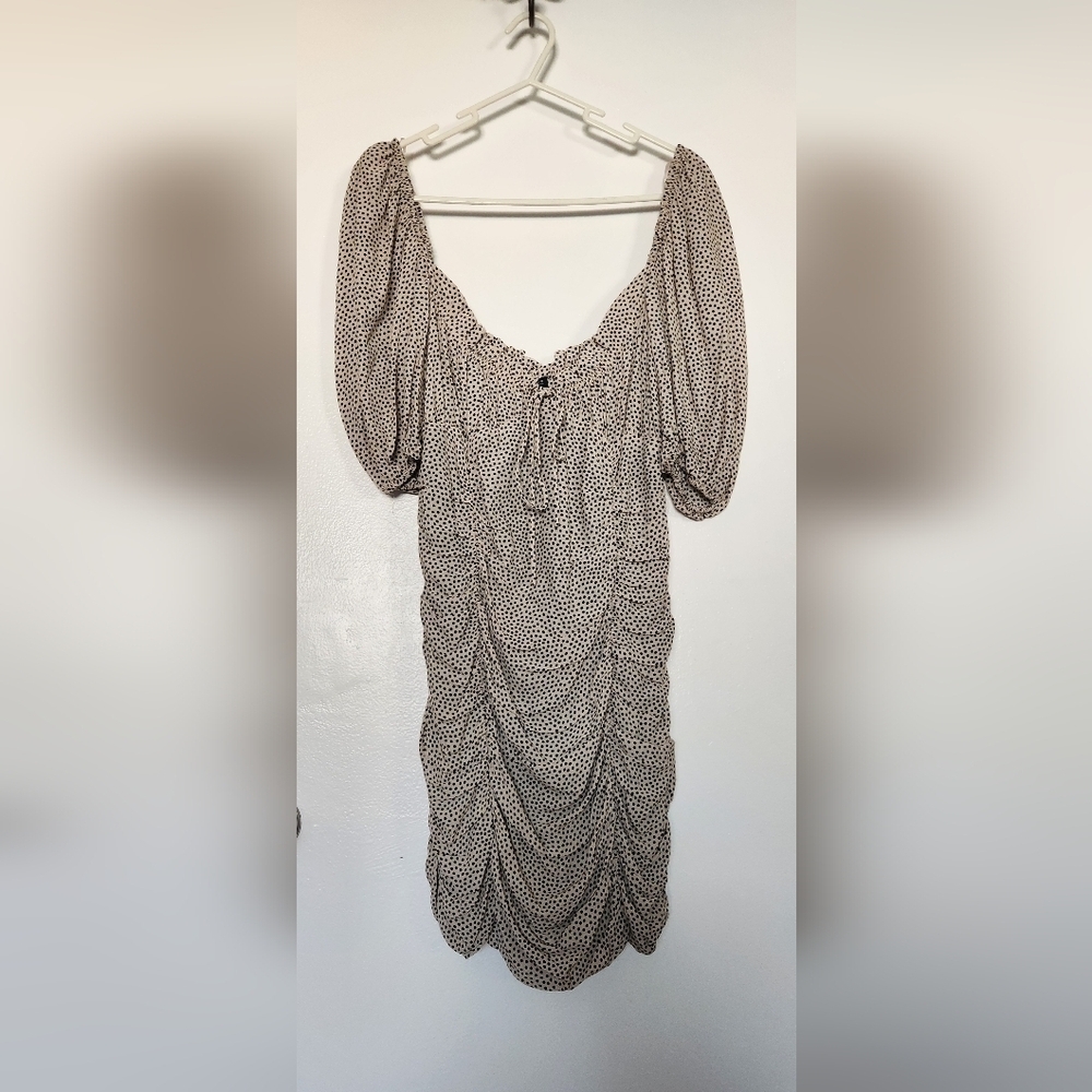 Zara Polka Dot Dress Size L